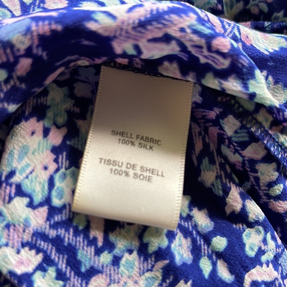 Rebecca Taylor off the shoulder silk blouse - Picture 4 of 4